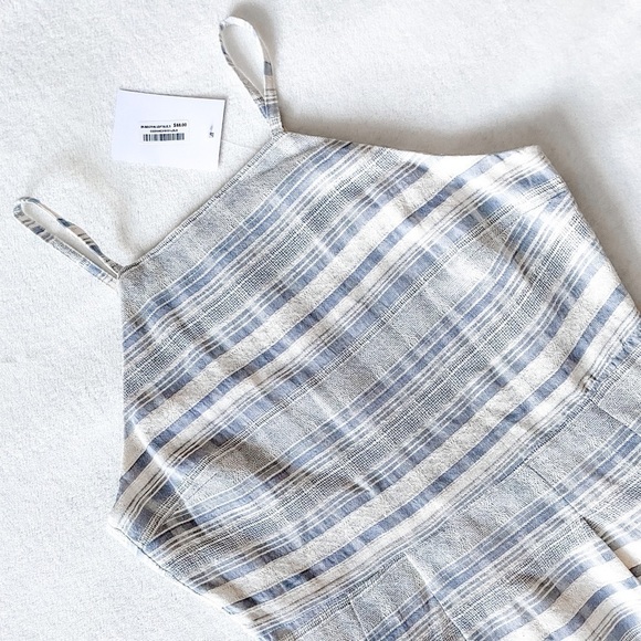 Oak + FORT Striped Cotton Dress - Picture 2 of 9